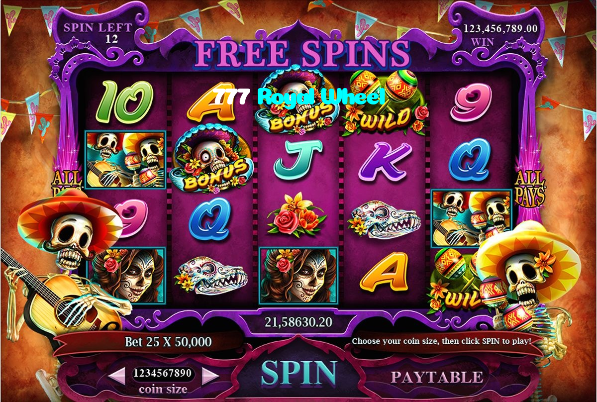 available types of 777 Royal Wheel bet including pre-match live express and system bets